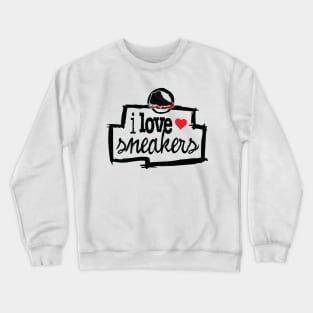 I Love Sneakers Bred Crewneck Sweatshirt